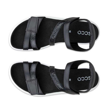 Ecco Soft Sandal W 3-Strap Black