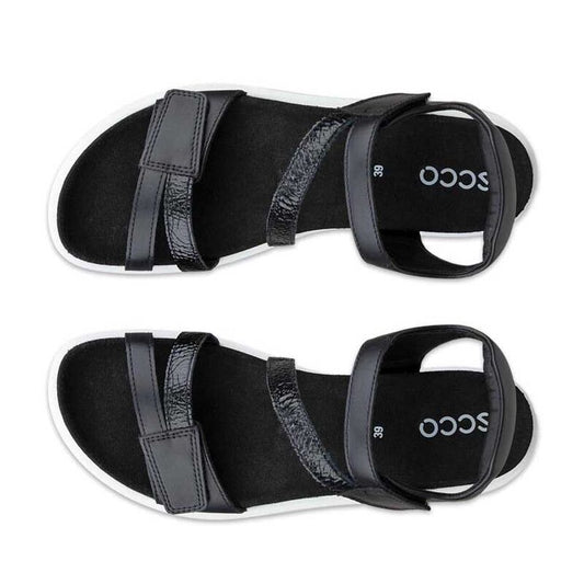 Ecco Soft Sandal W 3-Strap Black
