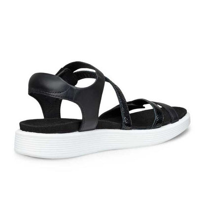 Ecco Soft Sandal W 3-Strap Black