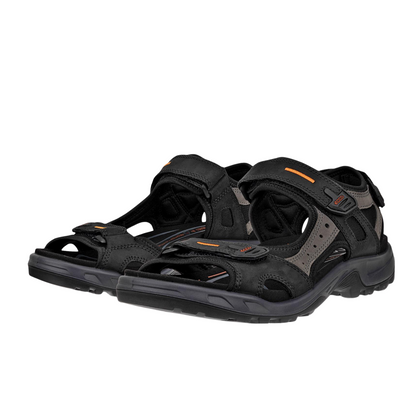 Ecco Offroad Black/ Grey Mens Sandal