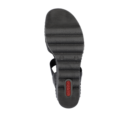 Rieker Wright674  Black/Gold