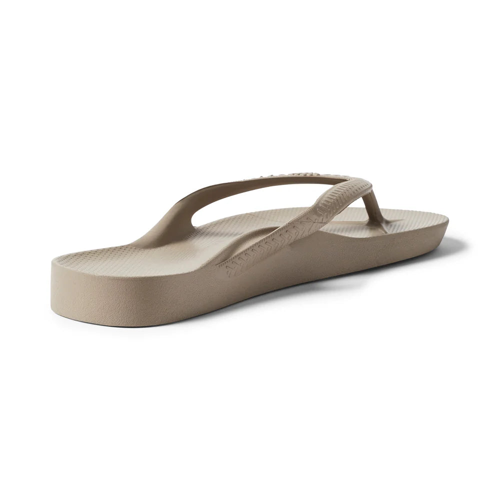 Archies Arch Support Jandals Taupe