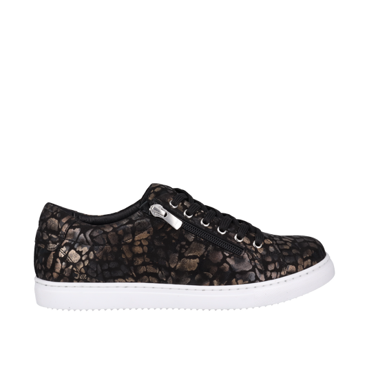 Cabello Upbeat Black Leopard
