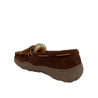Tamarac Utah Cow Suede Slippers Allspice Mens