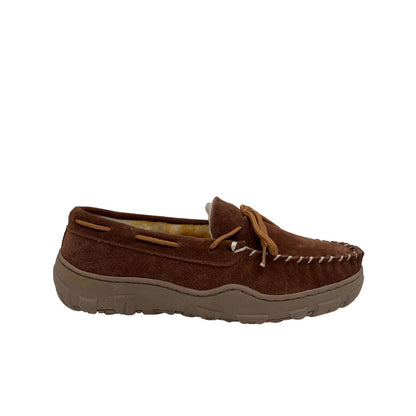 Tamarac Utah Cow Suede Slippers Allspice Mens