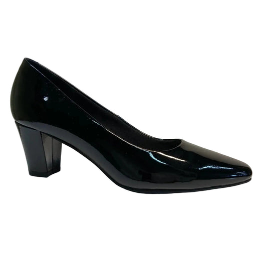 Supersoft Heel-Milliest in Black Patent