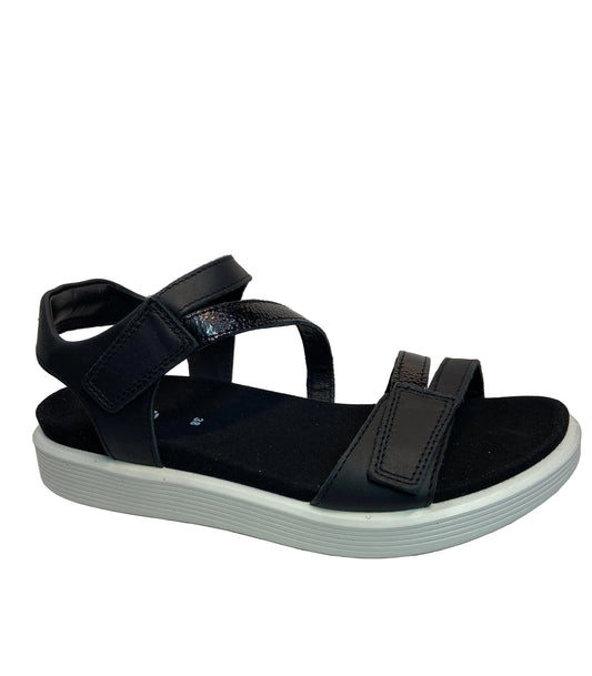 Ecco Soft Sandal W 3-Strap Black