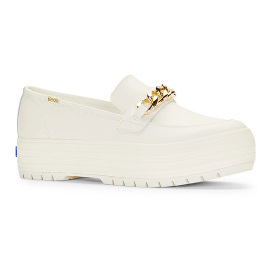 KEDS Triple Deck Loafer White