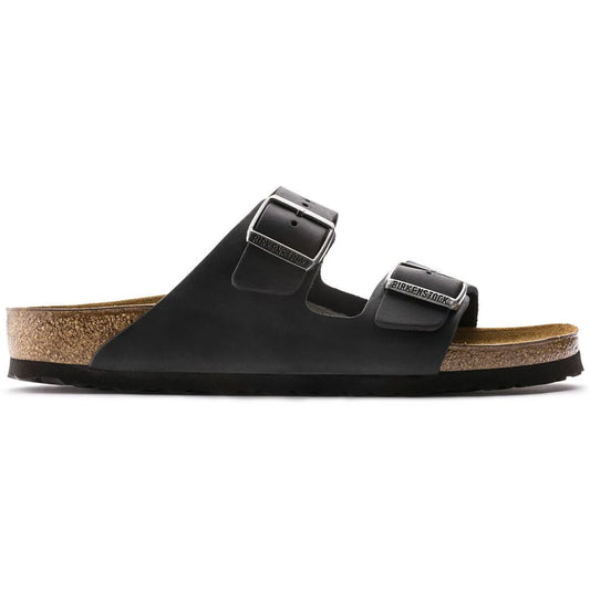Birkenstock Arizona Oiled Leather Narrow Fit Black 552113