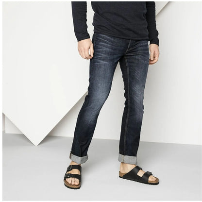 Birkenstock Arizona Oiled Leather Narrow Fit Black 552113